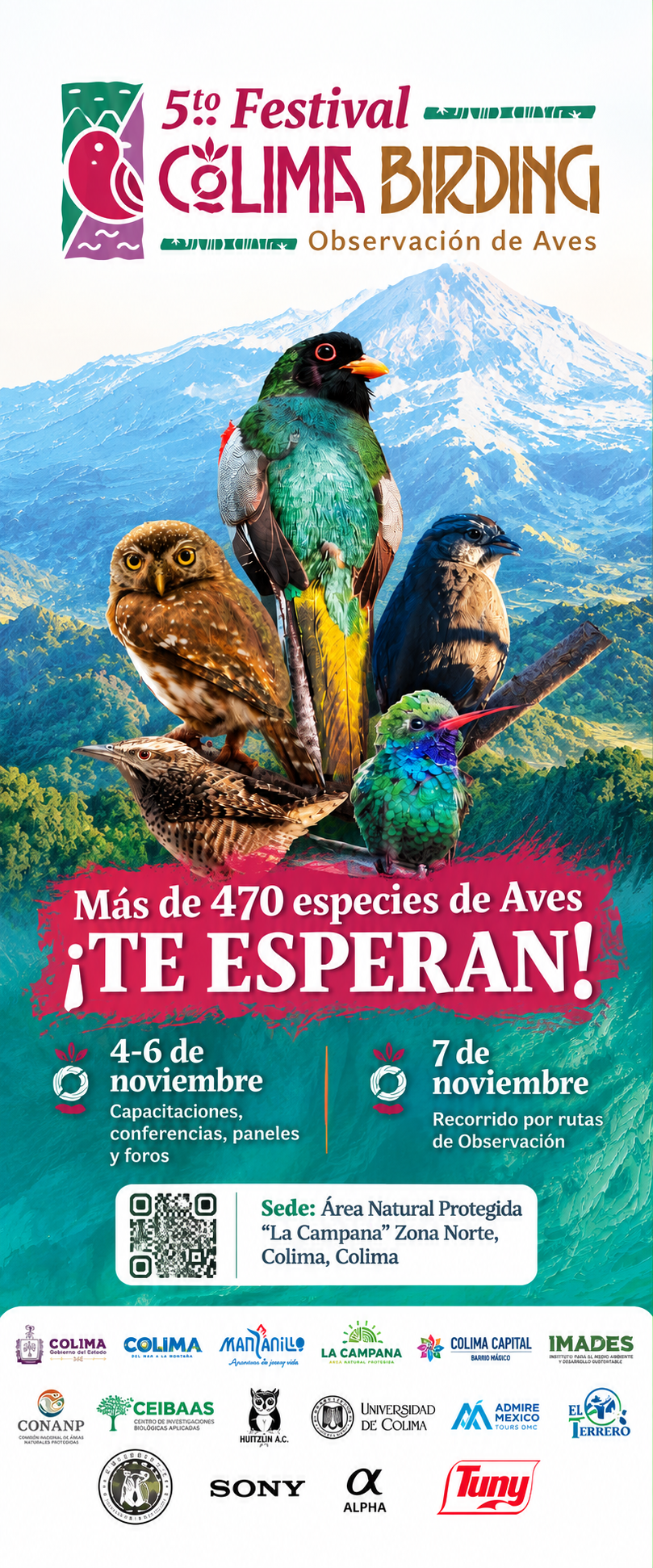 5to. Festival Colima Birding